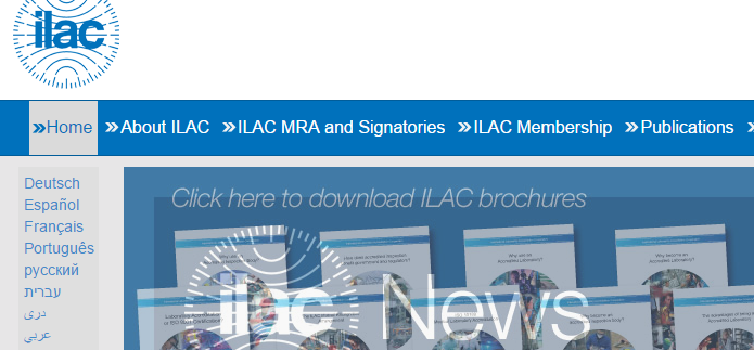 illustrasjonsbilde ILACs nettside